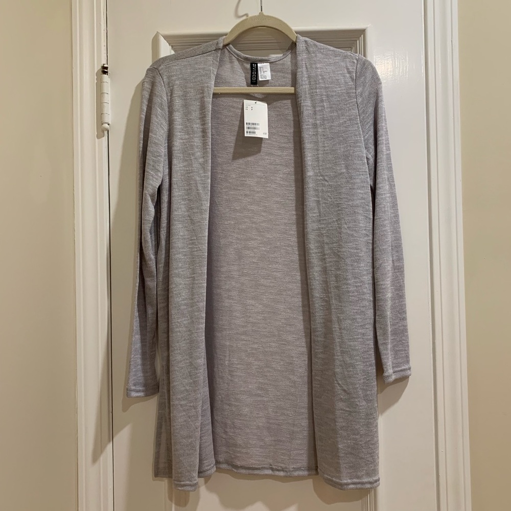 H&M - Thin Open Front Sweater - Picture 2 of 2